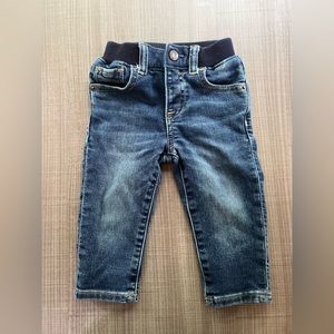 Gap Baby Boy Knit-Denim Slim Jeans Size 12-18 Months